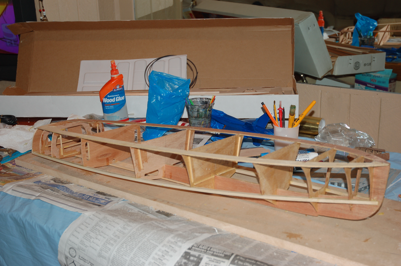 rc boat kits wood